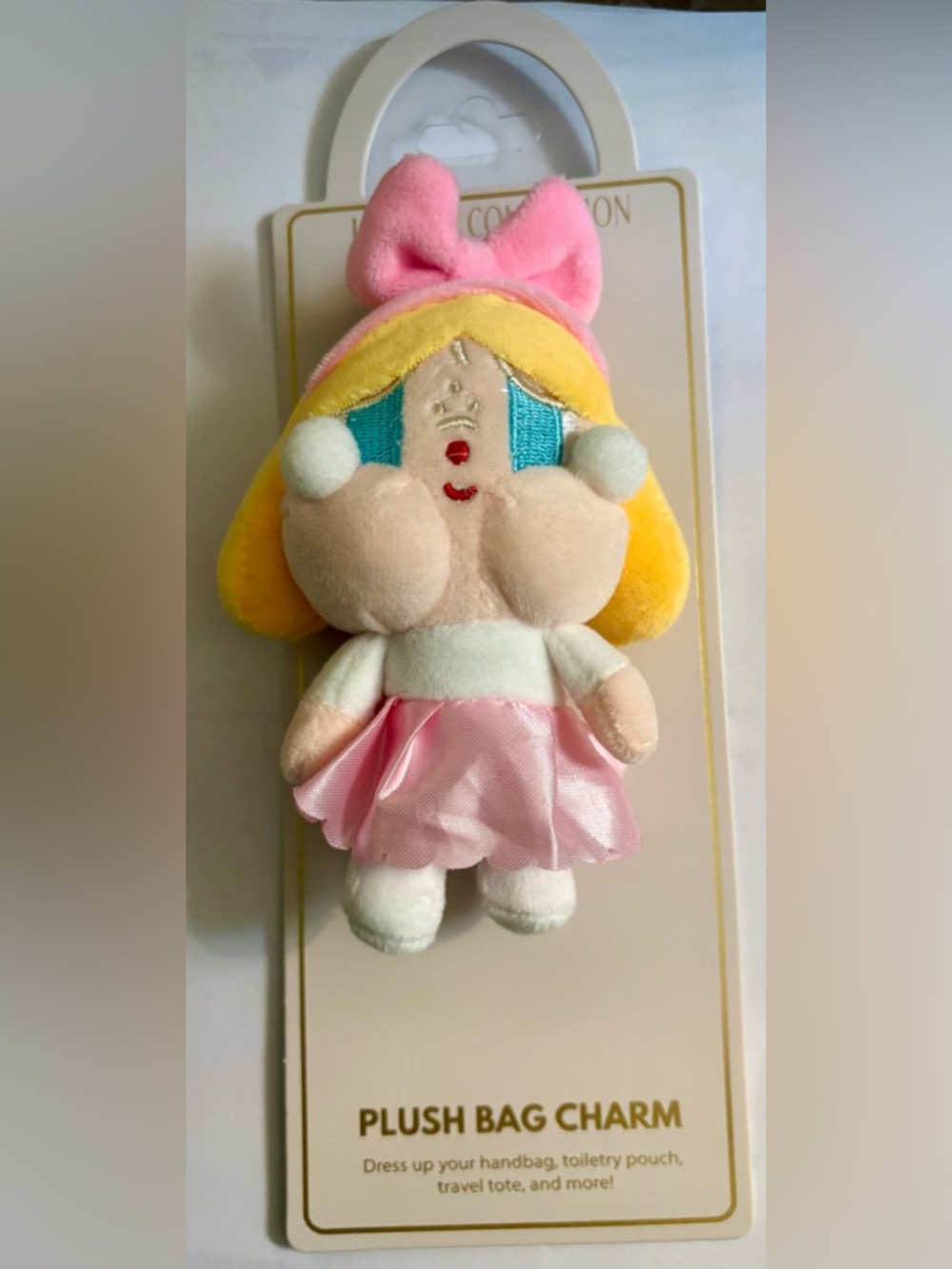 Plush Crybaby Character Bag charm key chain
